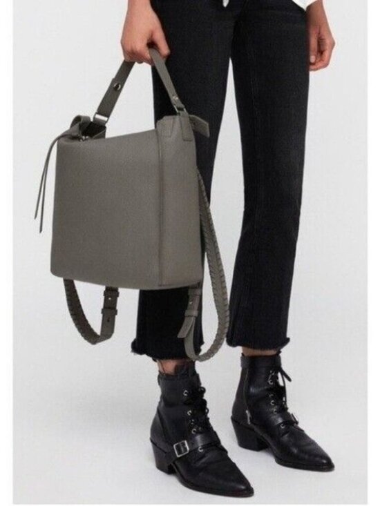 ALL SAINTS Storm Grey Kita Small Backpack main image 5